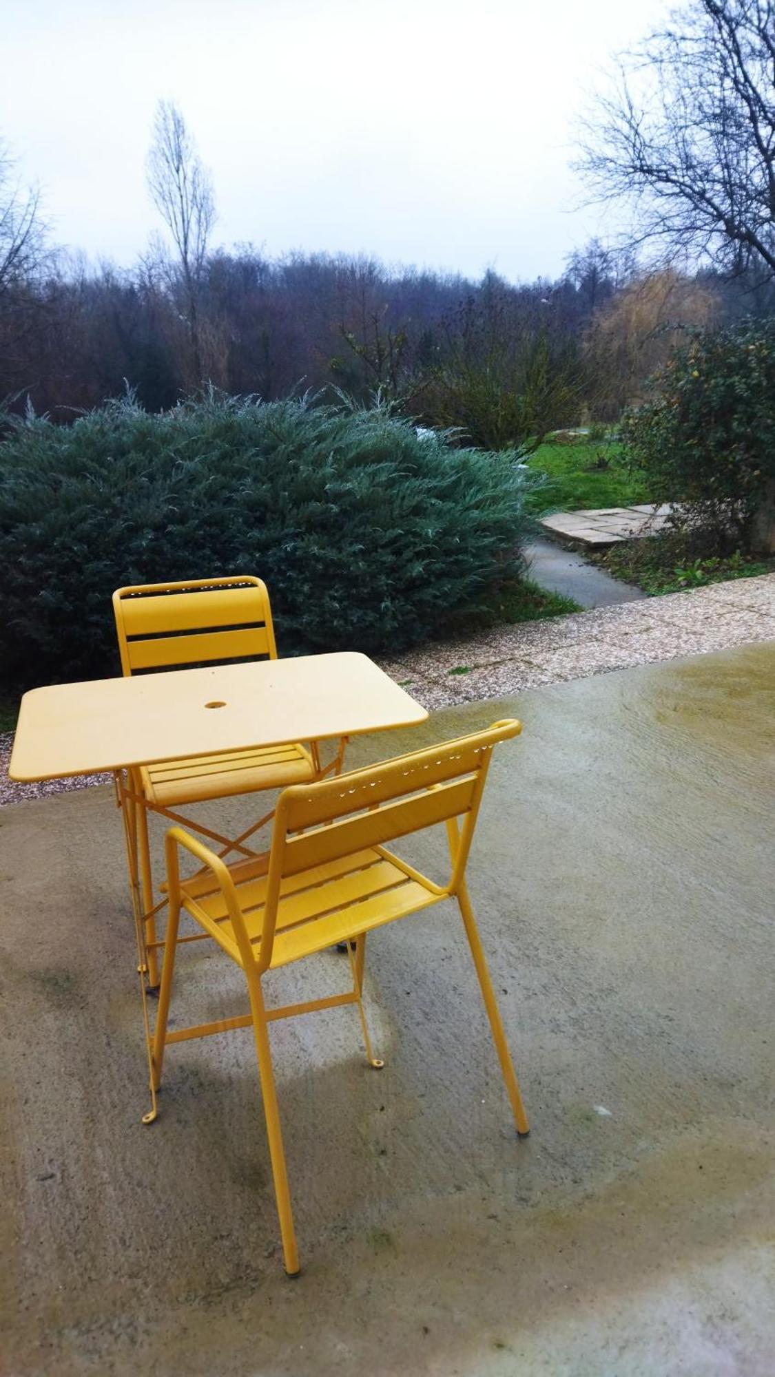 Chambre Avec Entree Independante Dans Un Ecrin De Verdure Dommartin  Exteriér fotografie